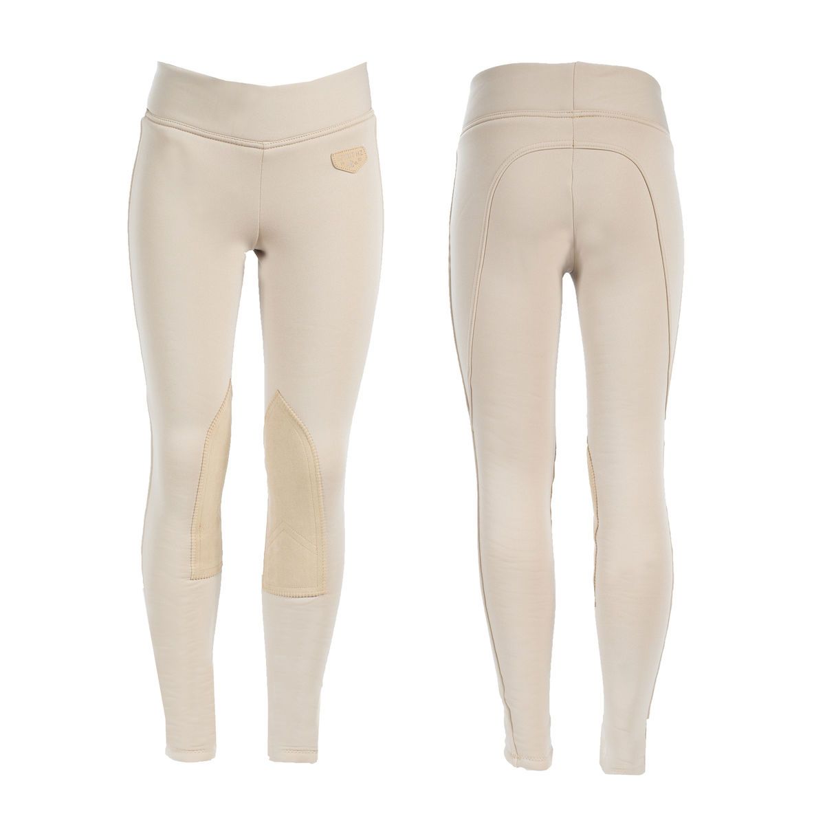 HORZE Spirit Active Kids Knee Patch Winter Tights