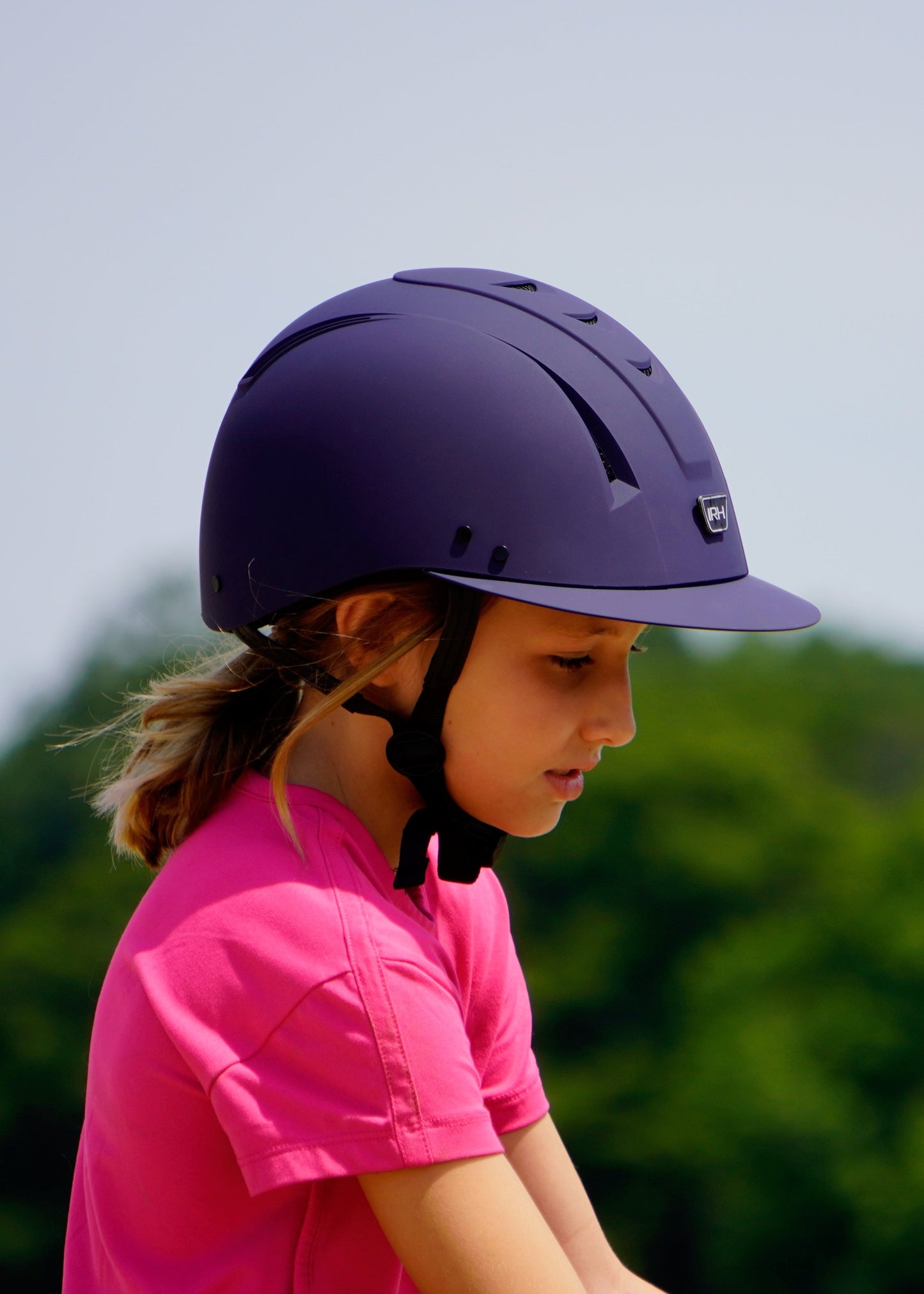 IRH Equi-Pro Deluxe Schooling Helmet w/Sun Visor - Riders Choice Supply Co