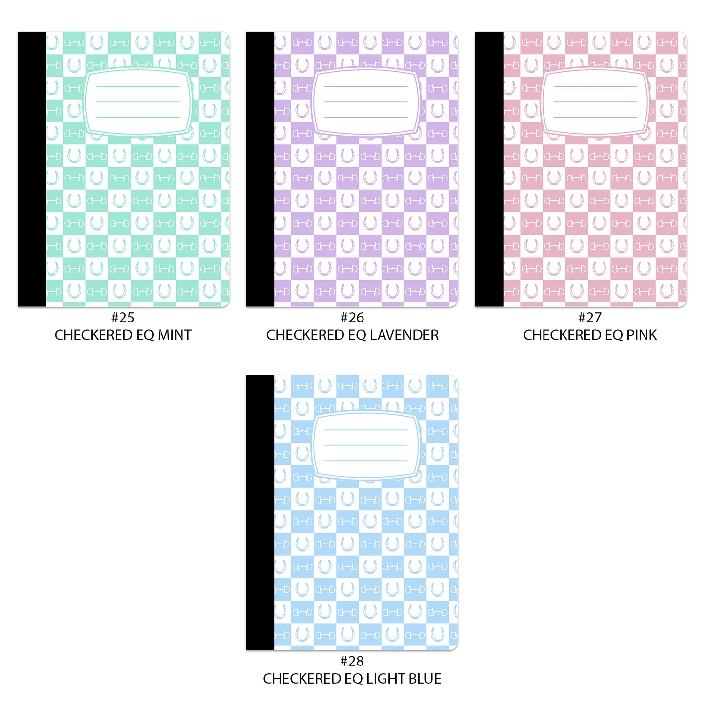Equestrian Composition Notebook - Journal