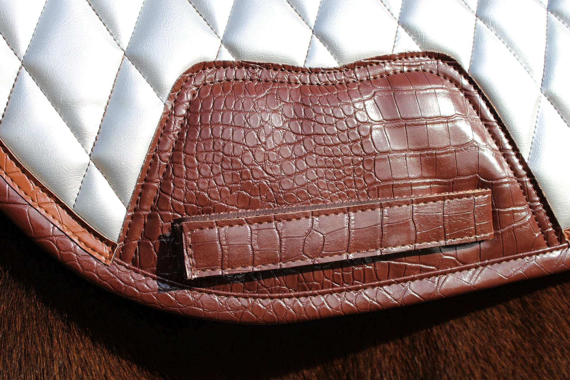 Saddle Pad | Chrome - Riders Choice Supply Co