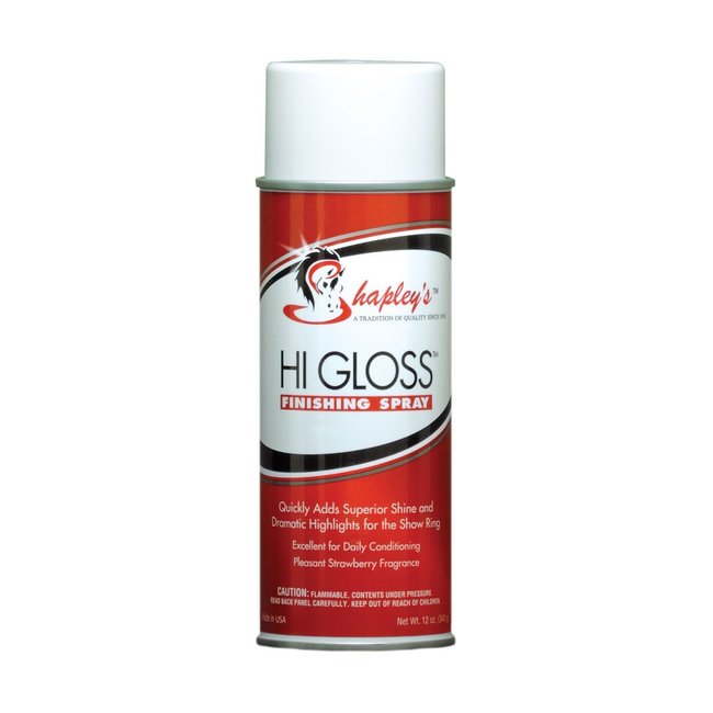 Shapley's Hi Gloss Finishing Spray for Horses, 12 oz