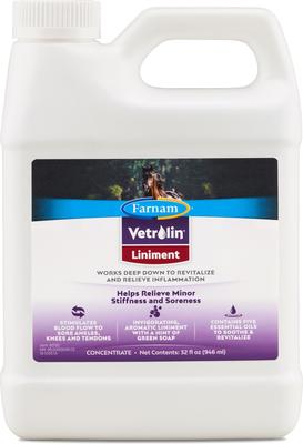 Farnam Vetrolin Horse Liniment, 32-oz Quart - Riders Choice Supply Co