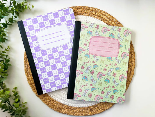 Equestrian Composition Notebook - Journal