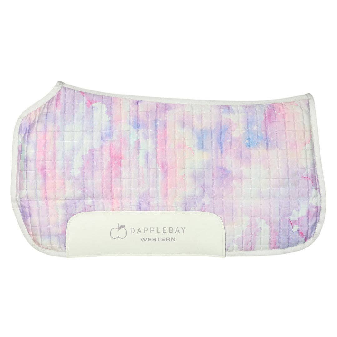 Dapplebay Lavender Haze Western Saddle Pad