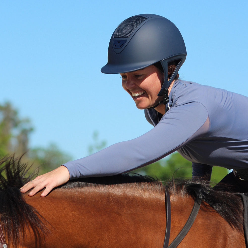 IRH XLT  Premium Show Helmet in Matte finish - Riders Choice Supply Co