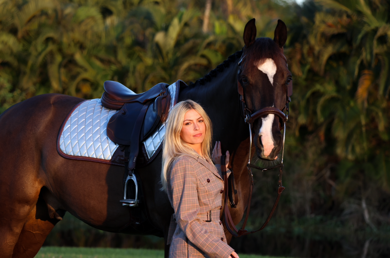 Saddle Pad | Chrome - Riders Choice Supply Co