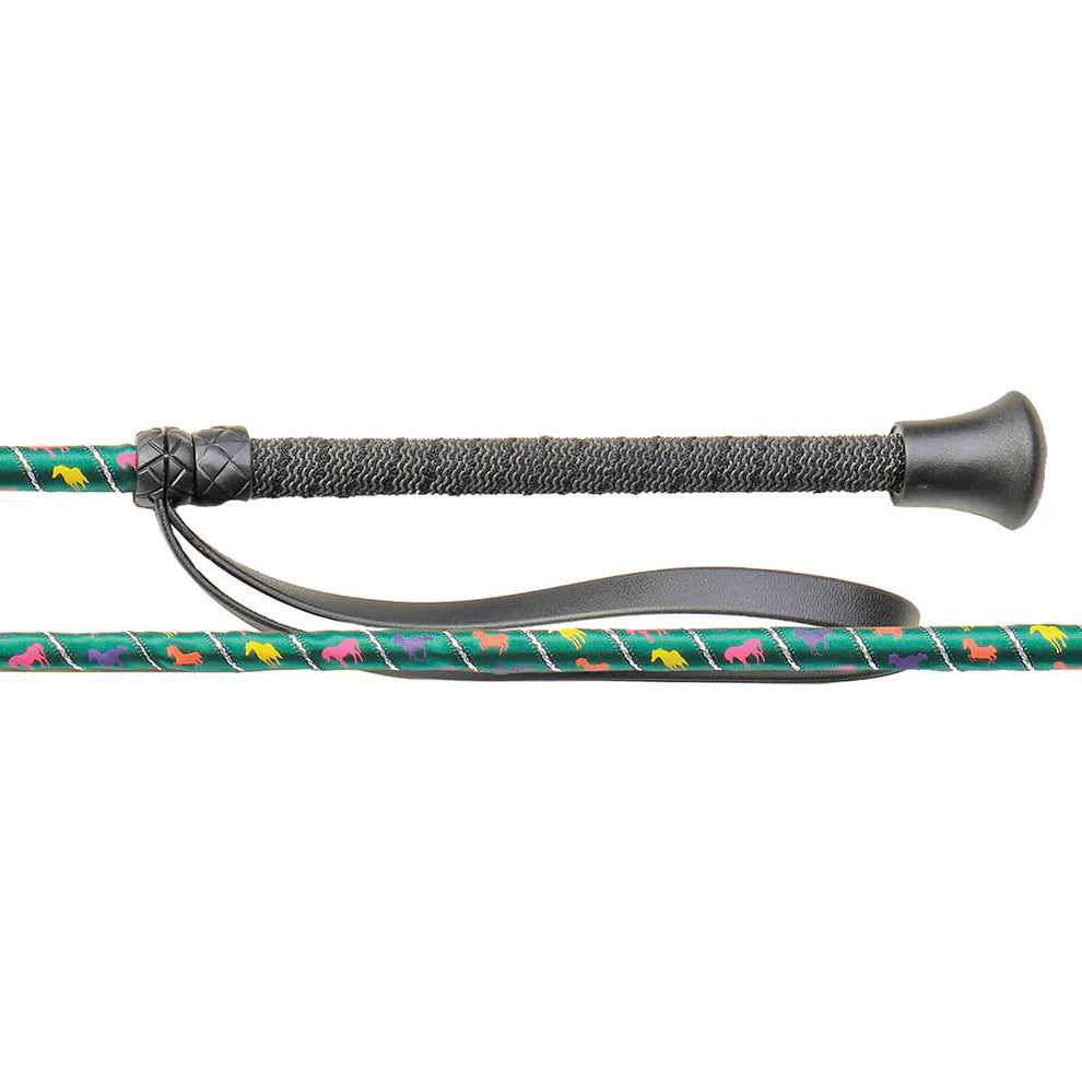 EQUISTAR Horse Pattern Crop Size 23"