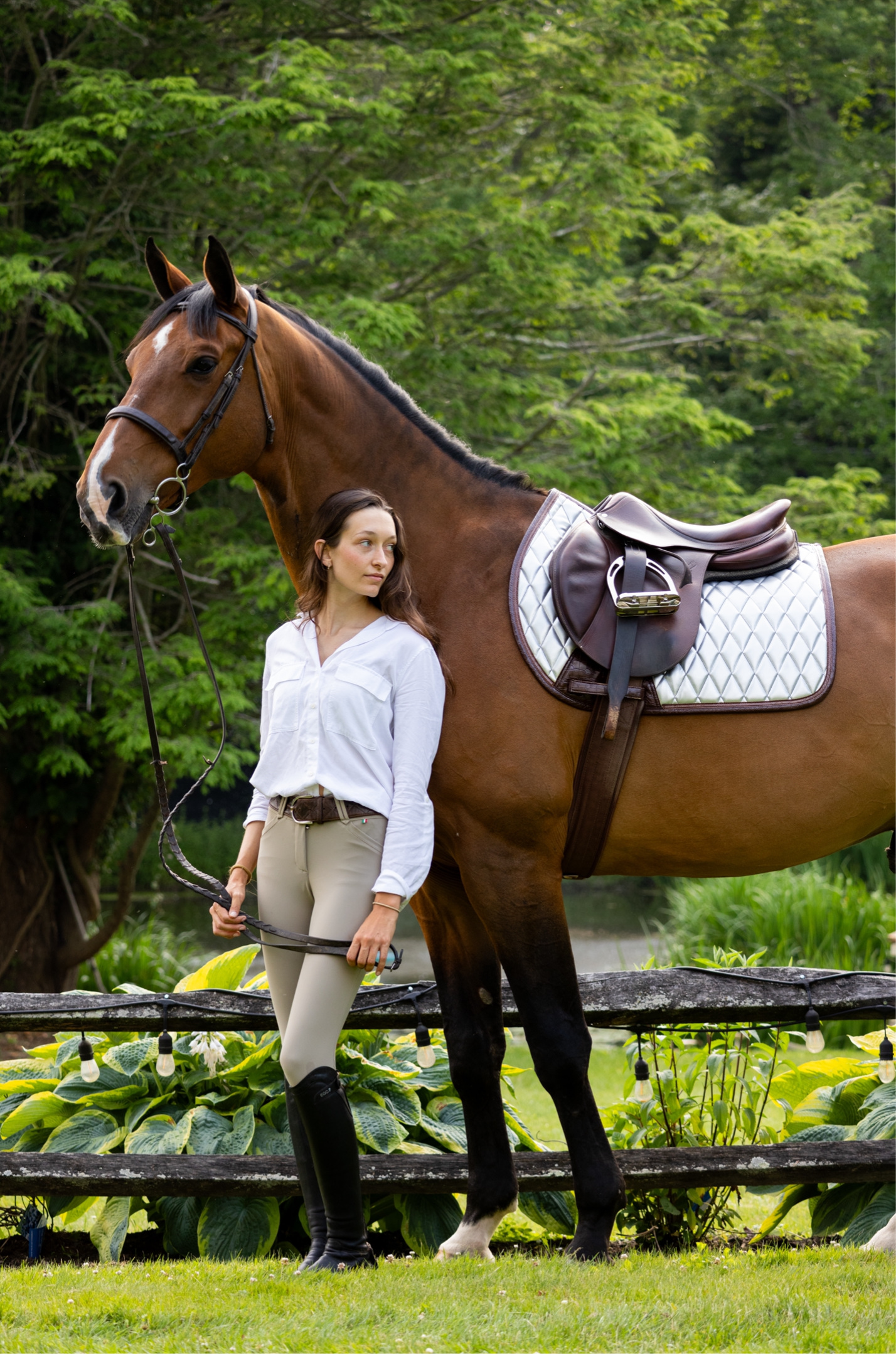 Saddle Pad | Chrome - Riders Choice Supply Co