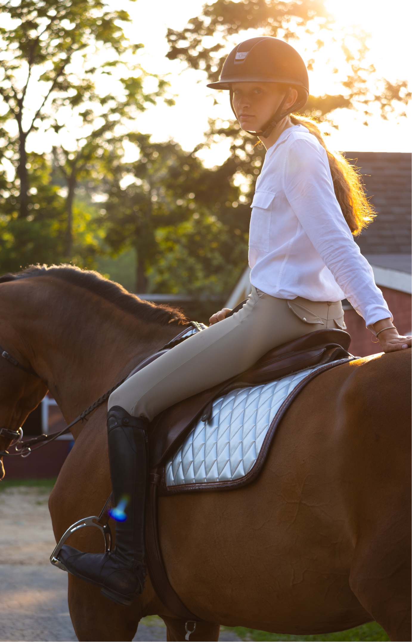 Saddle Pad | Chrome - Riders Choice Supply Co