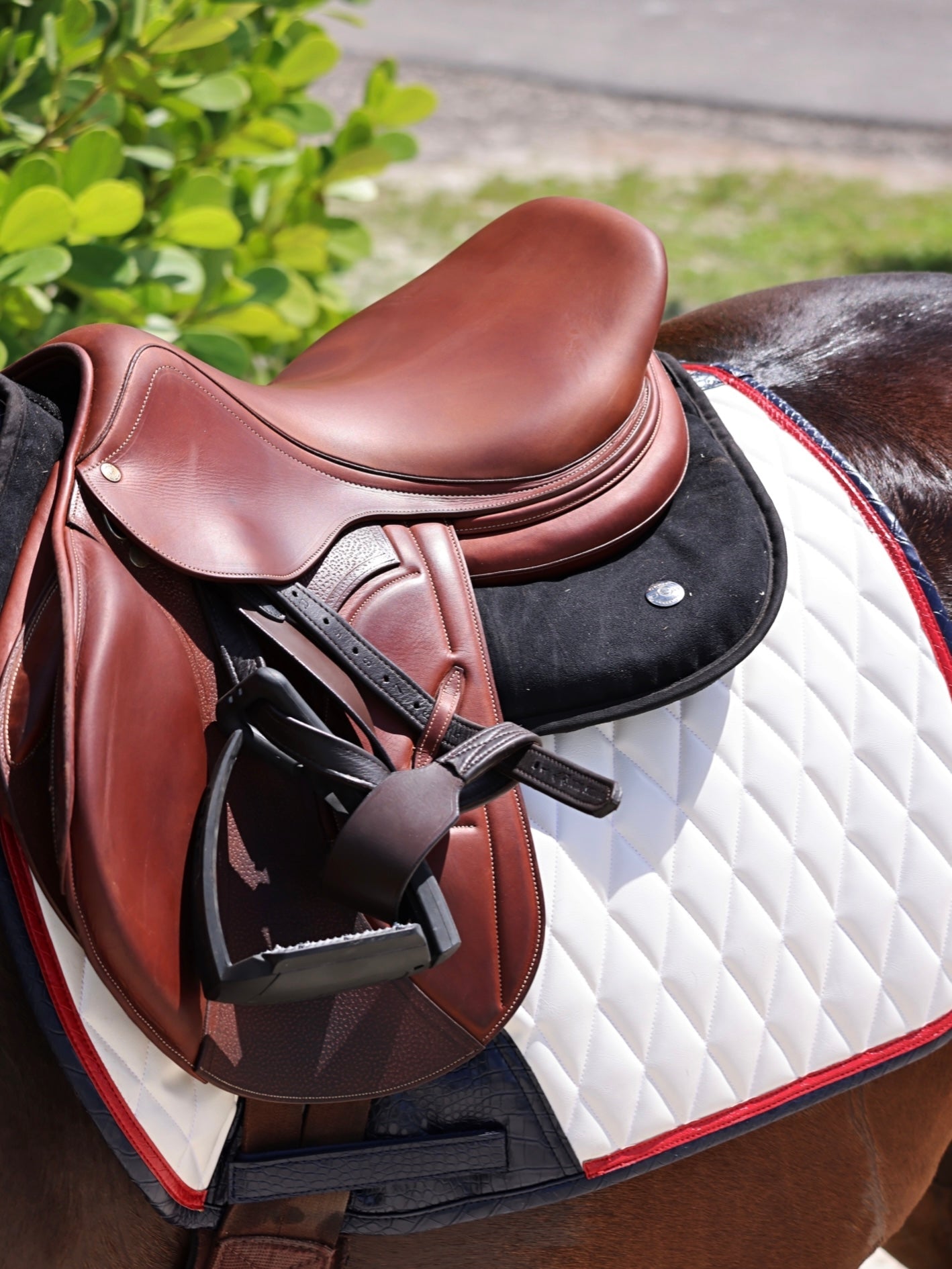 Saddle Pad | White - Riders Choice Supply Co