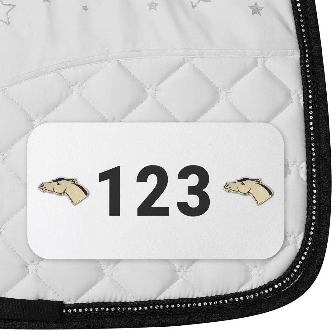 Dapplebay Horse Show Number Pins - Moody Mare