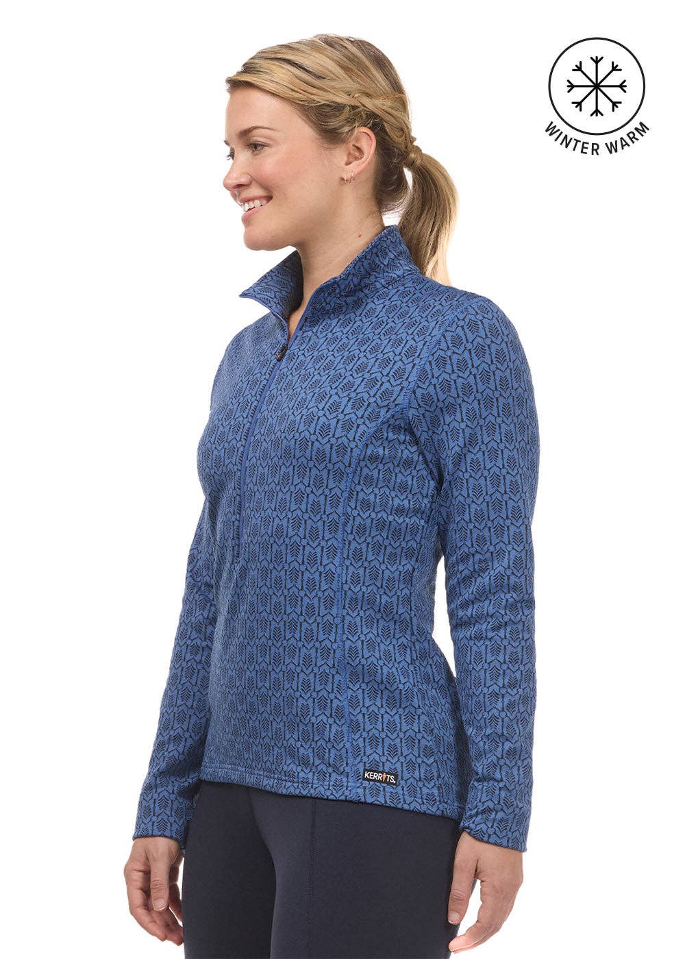 Snaffle Links Fleece Half Zip Riding Top - Riders Choice Supply Co