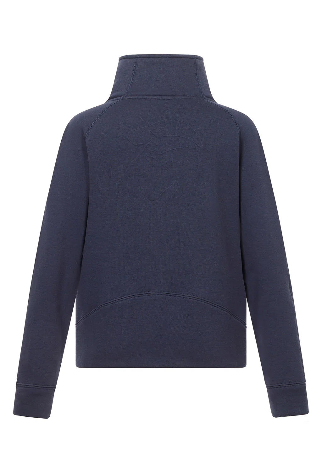 Kerrits Kids Etched Half Zip Sweatshirt- Galaxy Blue
