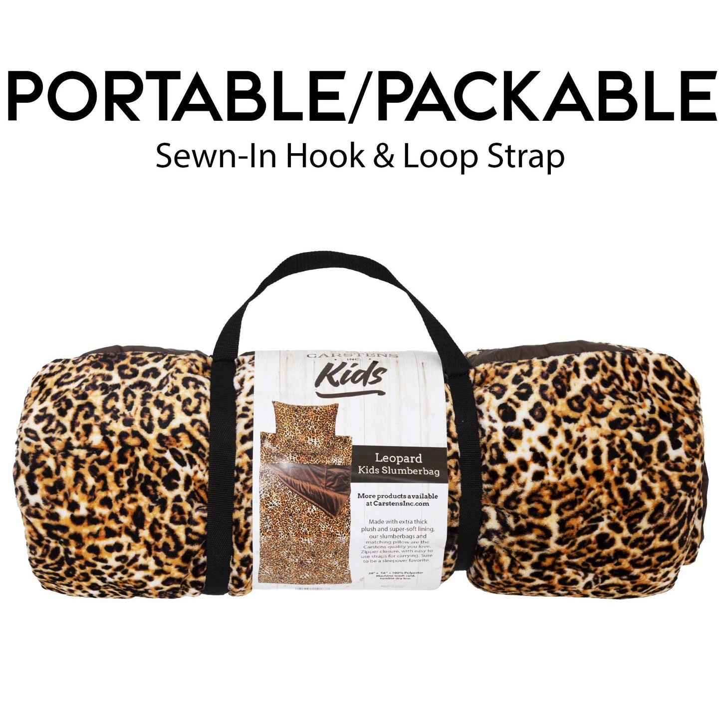 Leopard Slumber Bag
