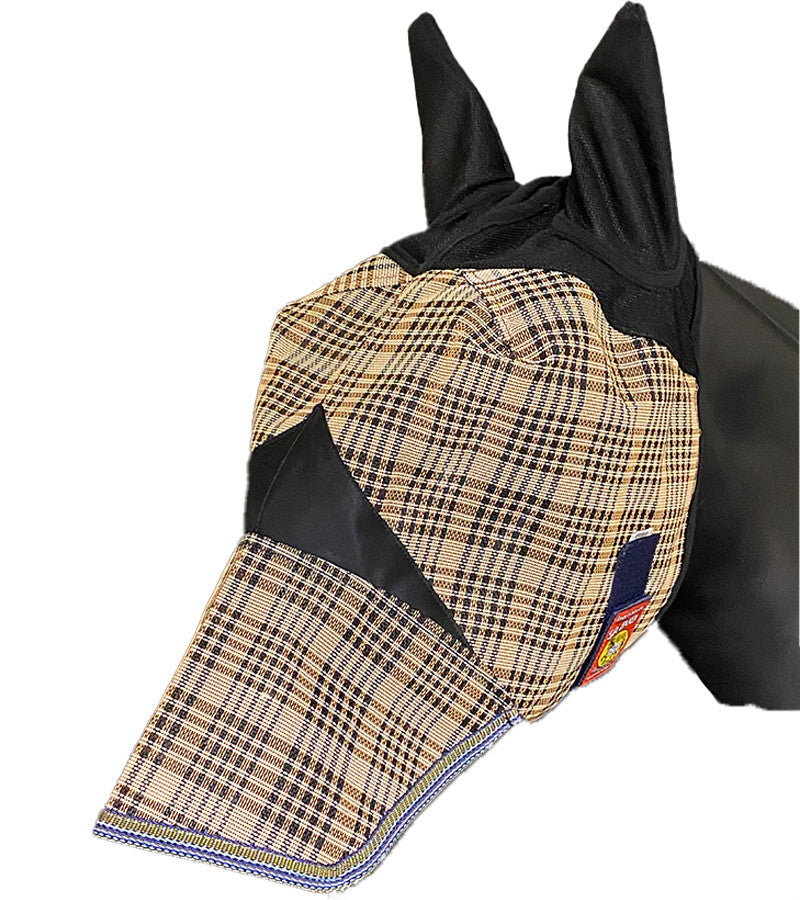 5/A Baker® PVC Mesh Fly Mask (w/ears) - Riders Choice Supply Co