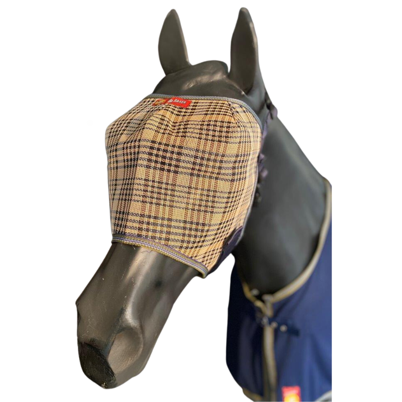 5/A Baker® PVC Mesh Fly Mask (w/o ears) - Riders Choice Supply Co