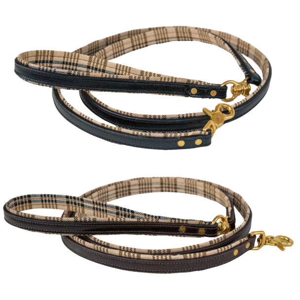 5/A Baker® Leather Dog Leash 5/8" - Riders Choice Supply Co