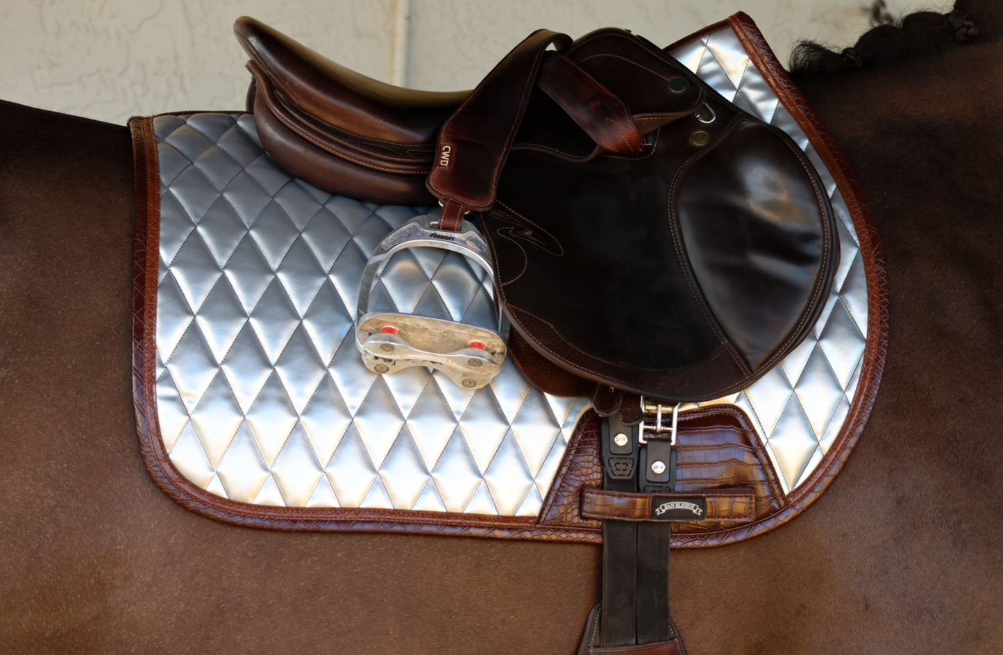 Saddle Pad | Chrome - Riders Choice Supply Co