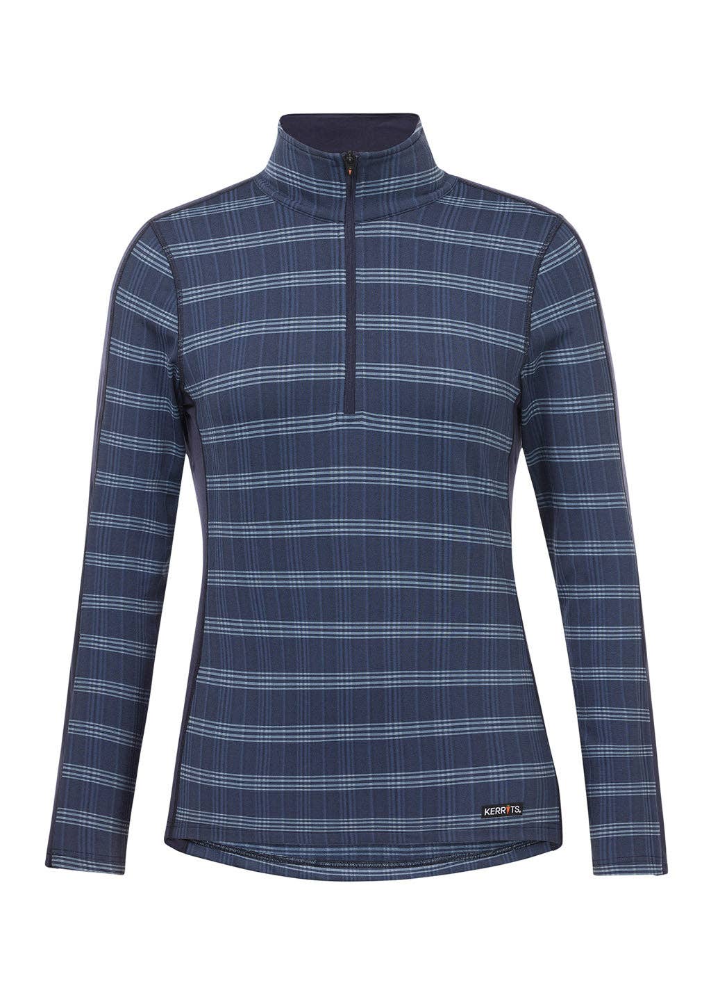 Stretch Plaid Quarter Zip Riding Top - Riders Choice Supply Co