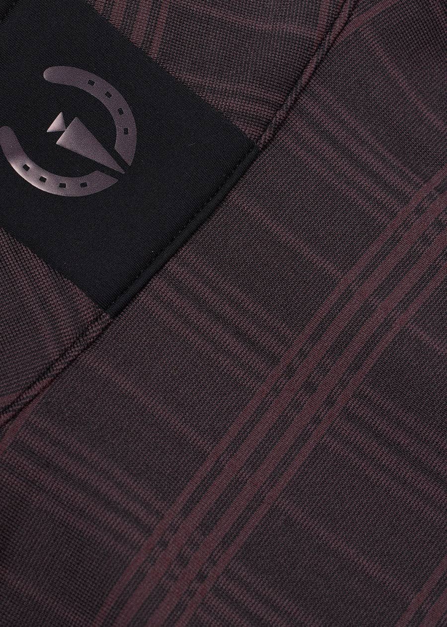Stretch Plaid Quarter Zip Riding Top - Riders Choice Supply Co