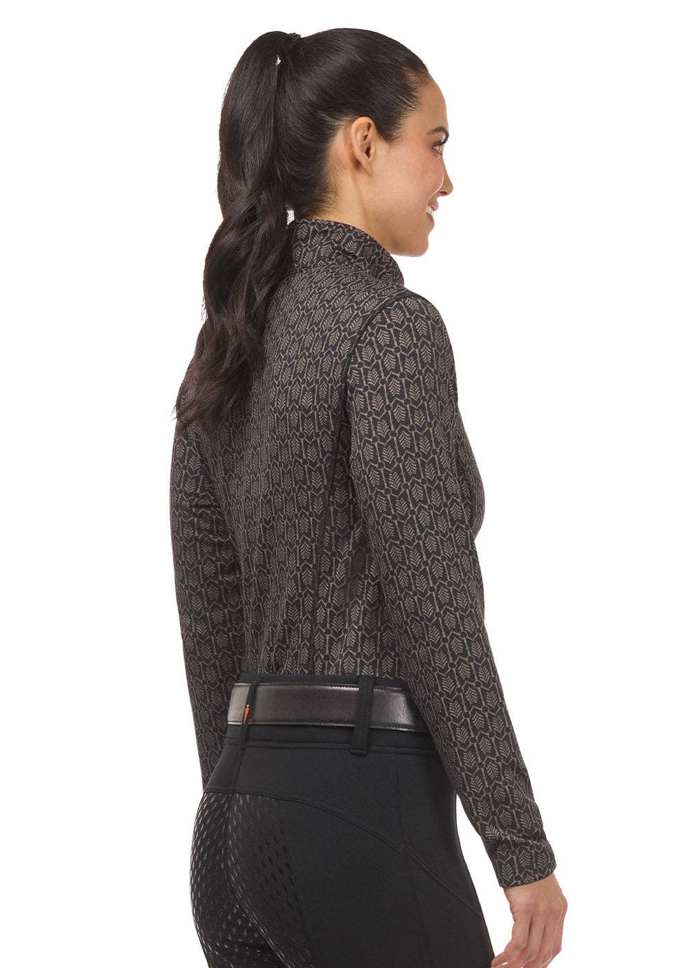 Snaffle Links Fleece Half Zip Riding Top - Riders Choice Supply Co