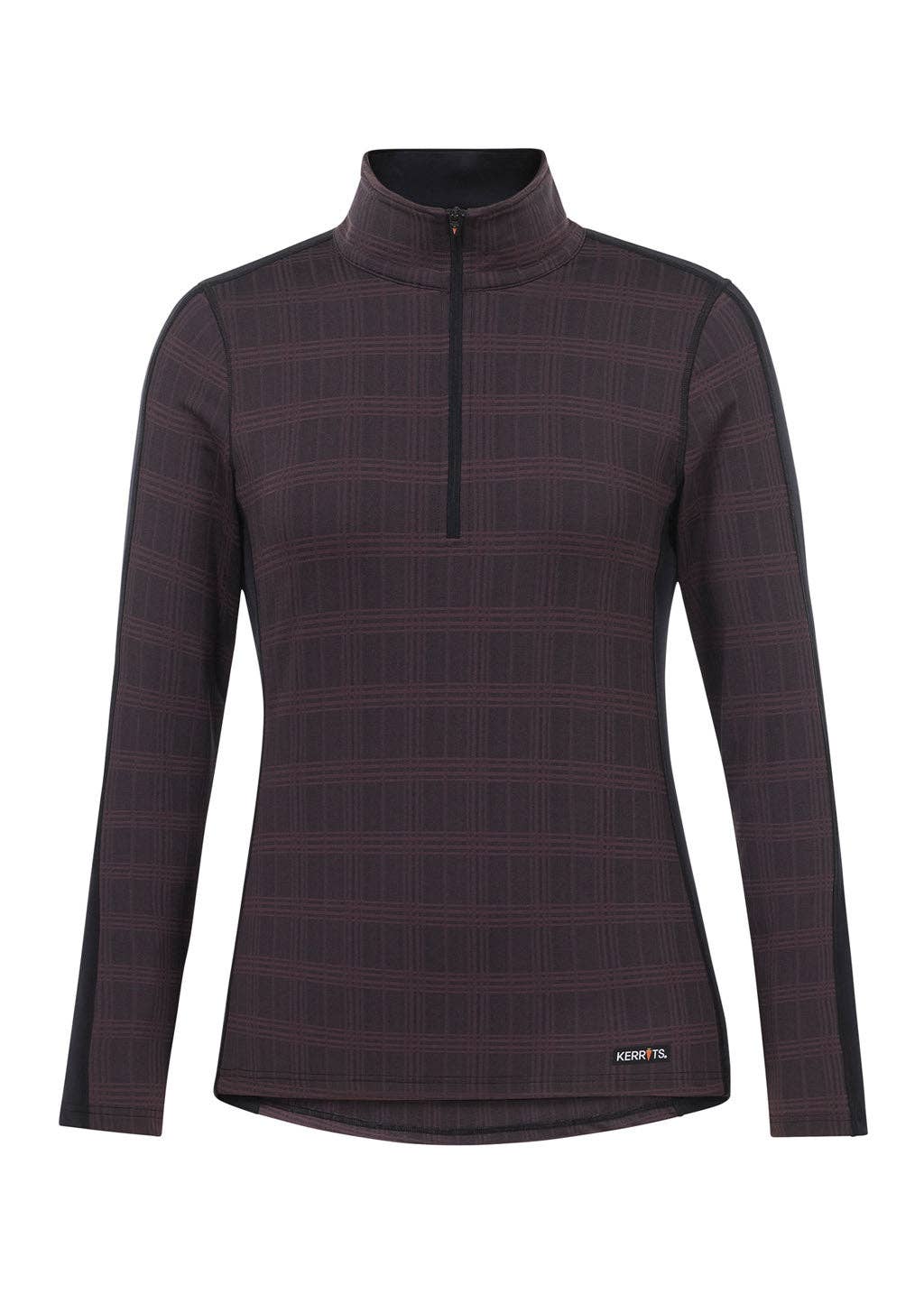 Stretch Plaid Quarter Zip Riding Top - Riders Choice Supply Co