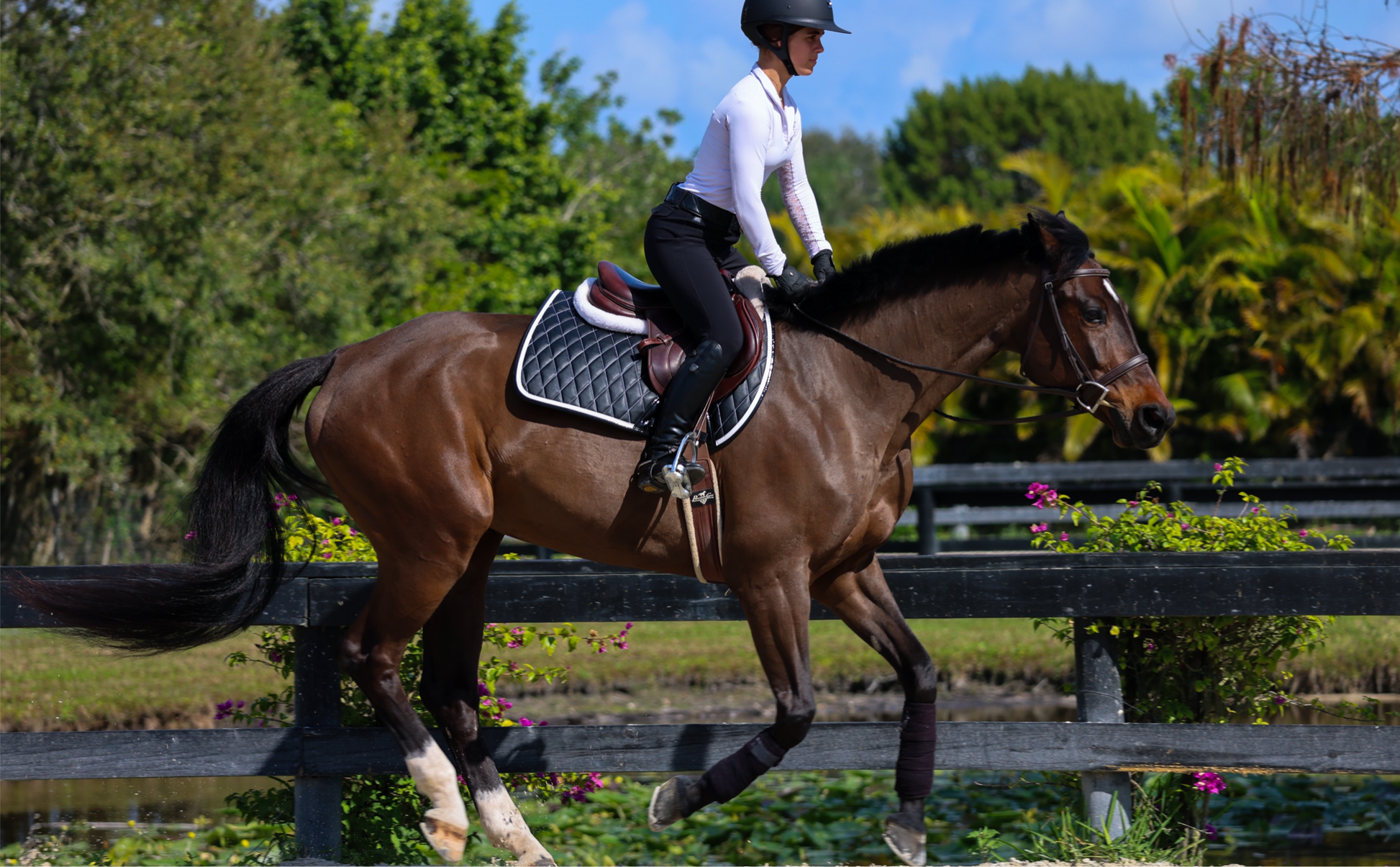 Saddle Pad | Black - Riders Choice Supply Co