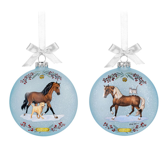 2025 Artist signature Ornament - Morgan & Friends - Riders Choice Supply Co
