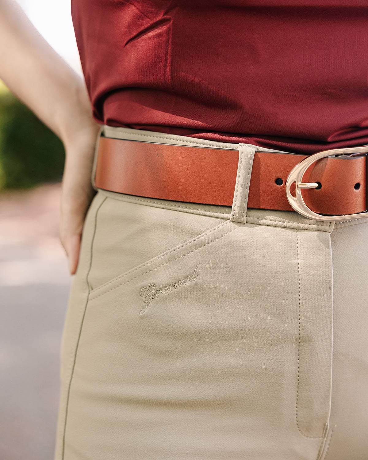 Cordelia Breeches with Clarino Knee Patch - Riders Choice Supply Co