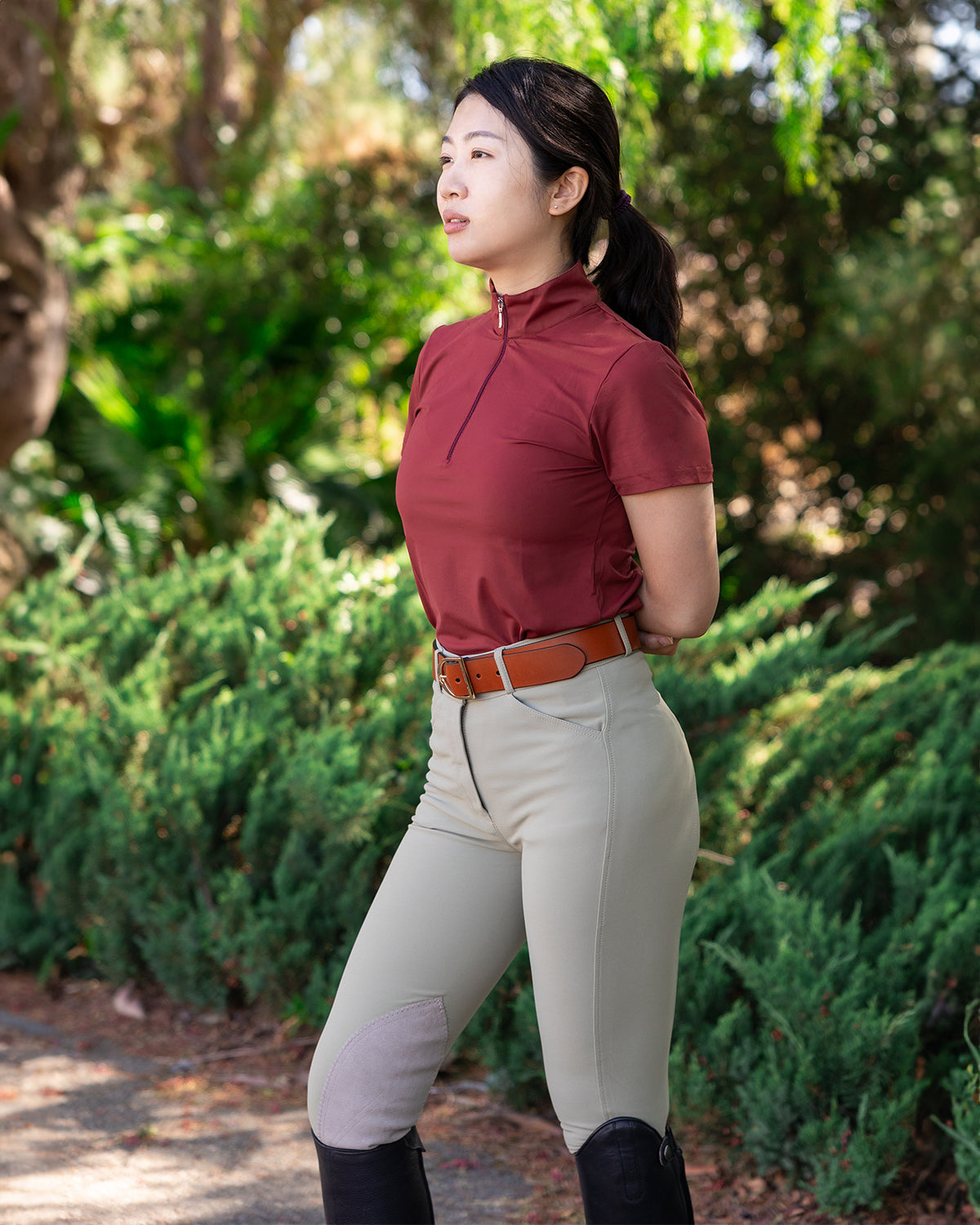 Cordelia Breeches with Clarino Knee Patch - Riders Choice Supply Co