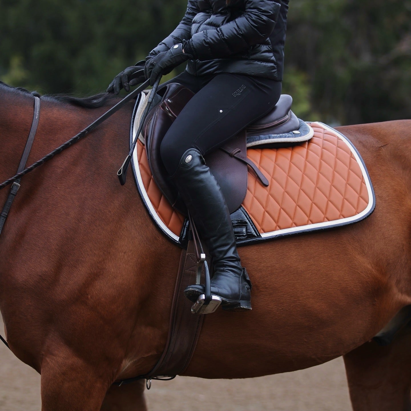 Saddle Pad | Cognac - Riders Choice Supply Co