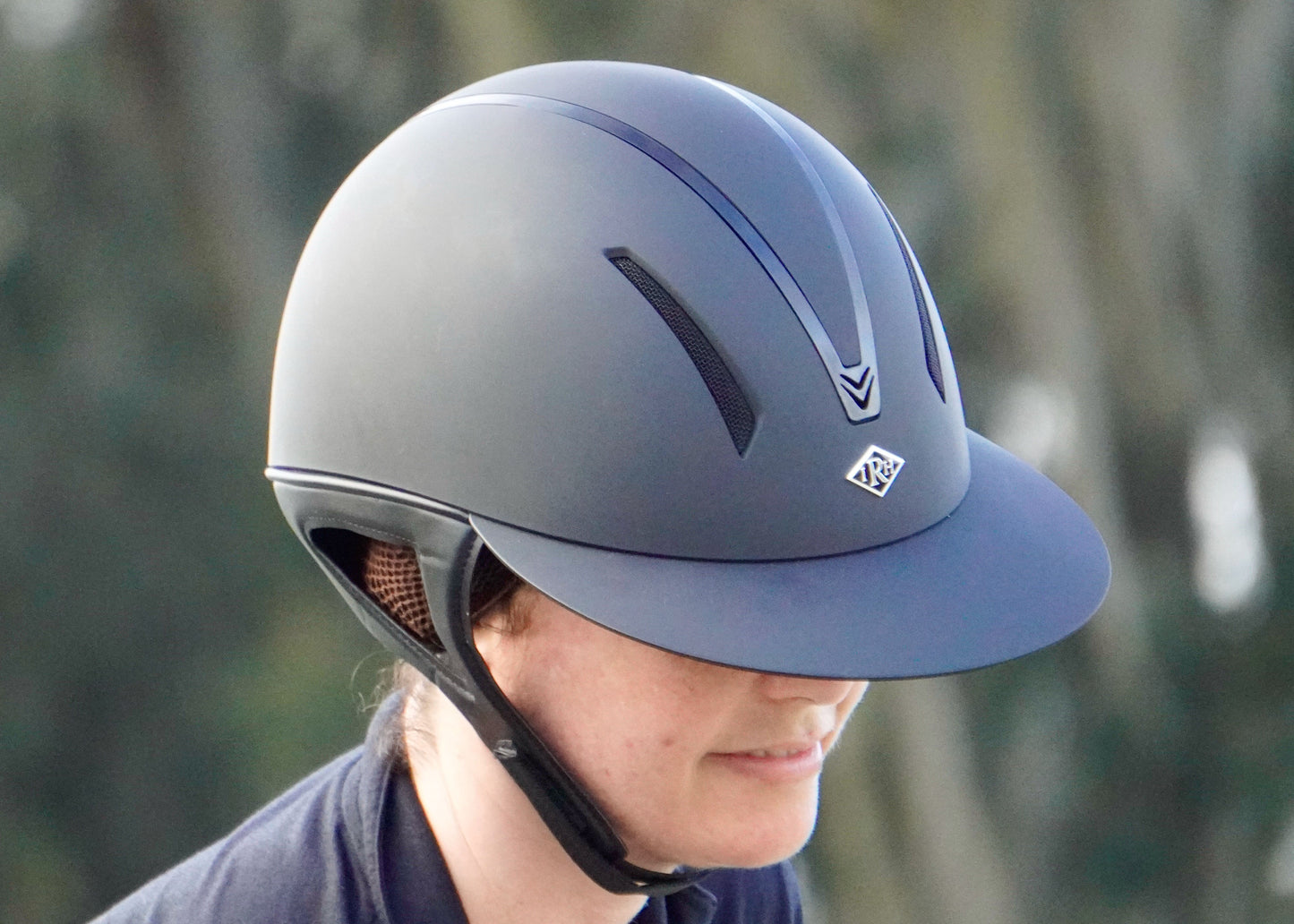 NEW F1 WIDE BRIM HELMET by IRH - Riders Choice Supply Co