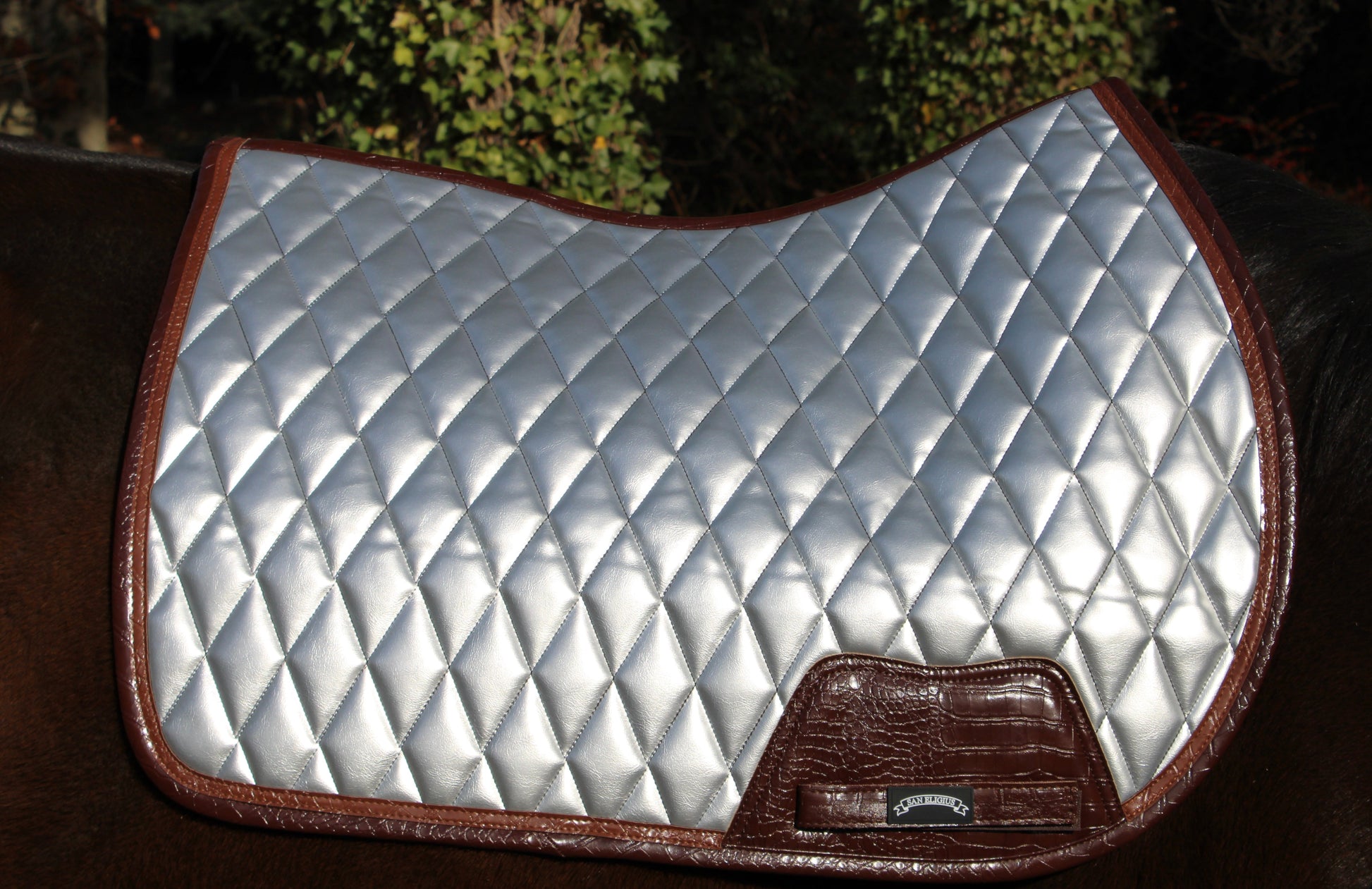 Saddle Pad | Chrome - Riders Choice Supply Co