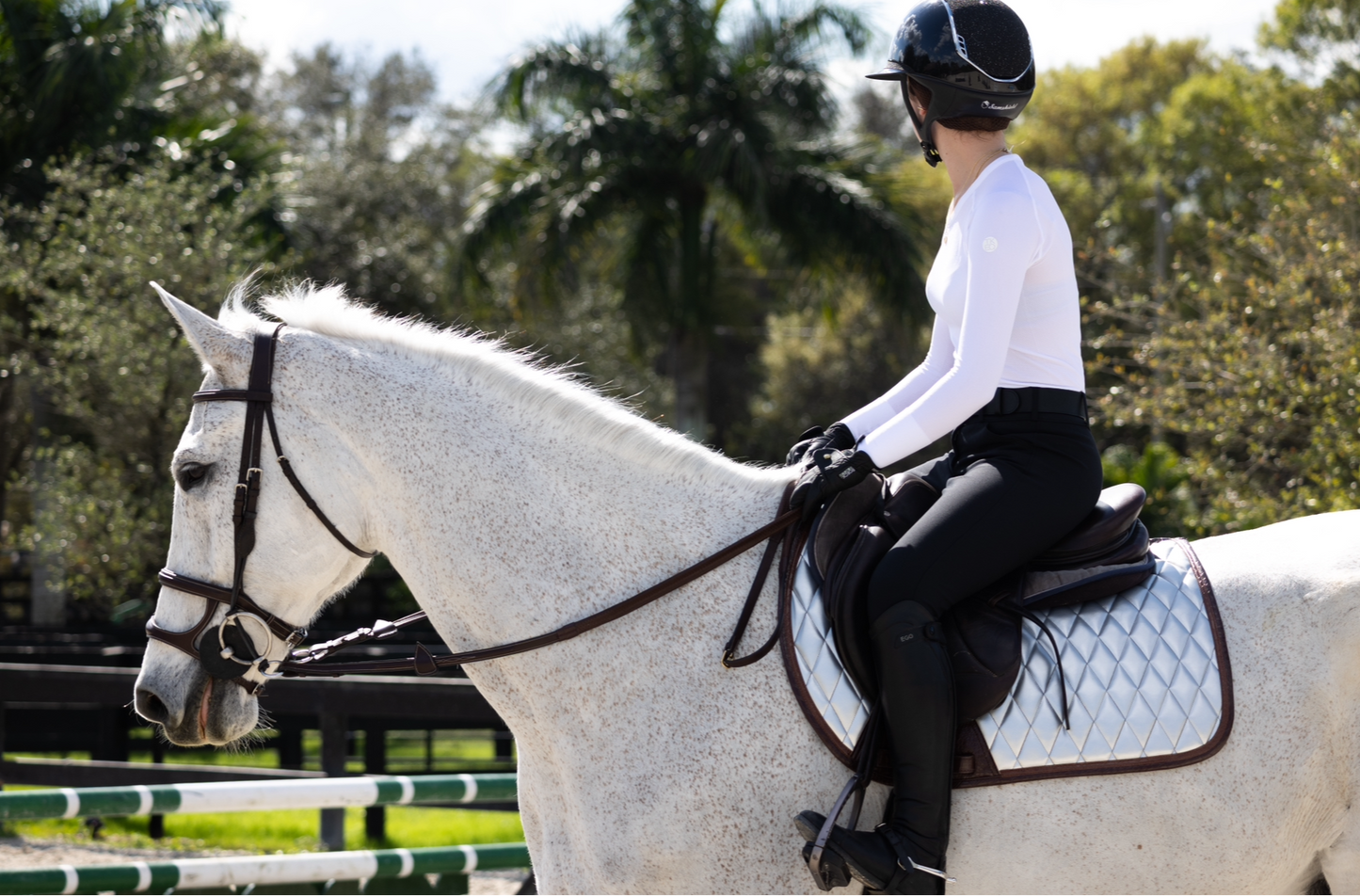 Saddle Pad | Chrome - Riders Choice Supply Co