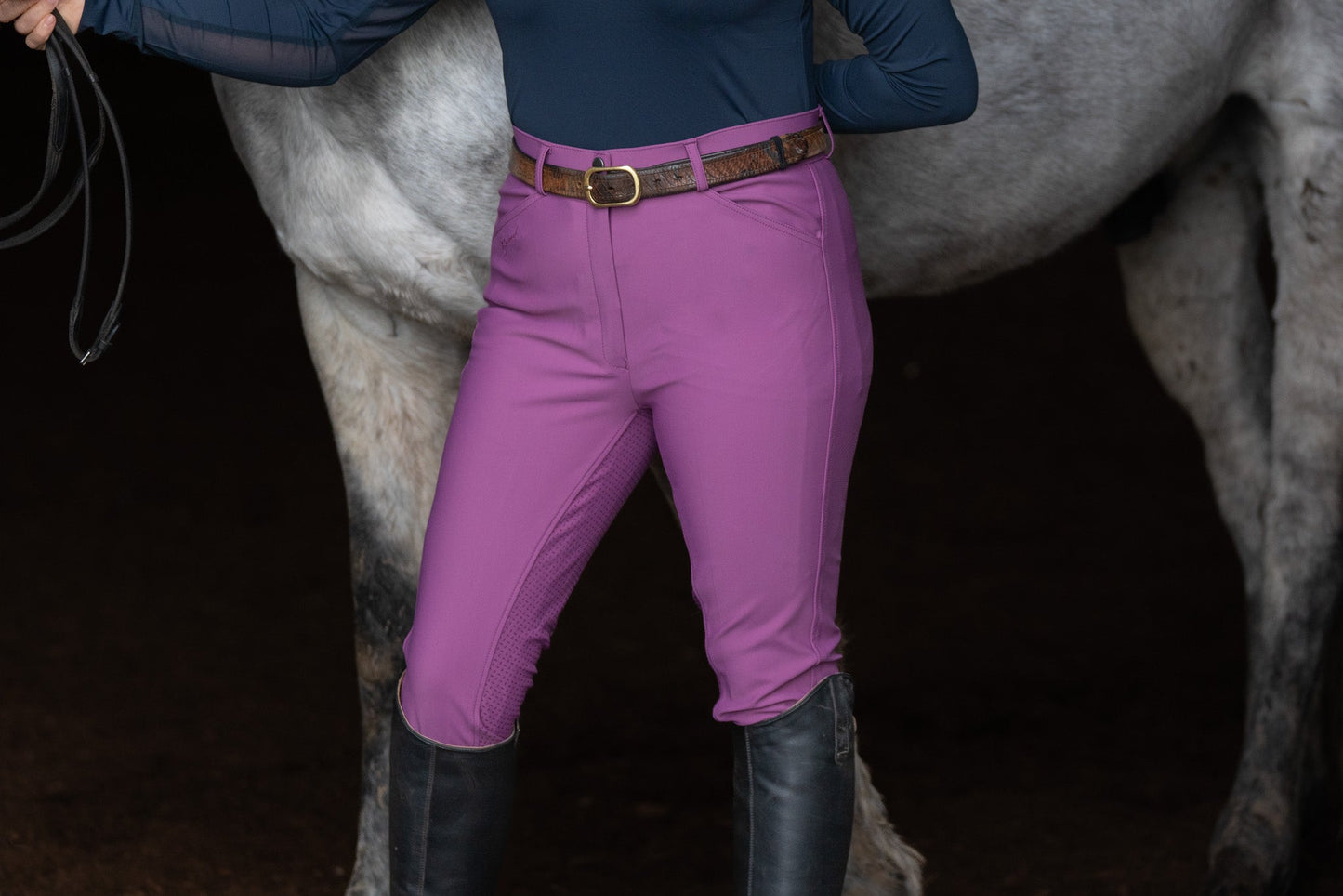 Cordelia Breeches with Full Silicone Seat - Riders Choice Supply Co