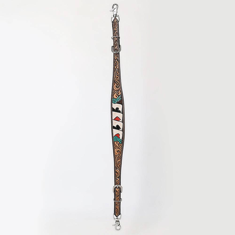 Bar H Equine American Leather Horse Saddle Tack One Ear Headstall Brown