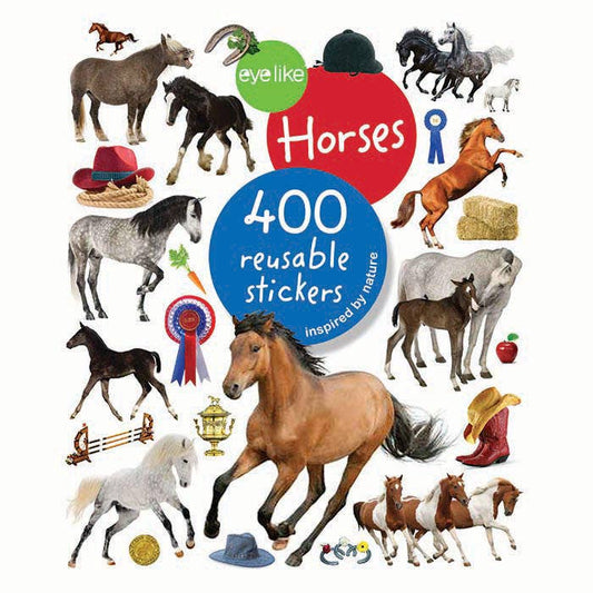 Eyelike Horses Sticker Book - Riders Choice Supply Co