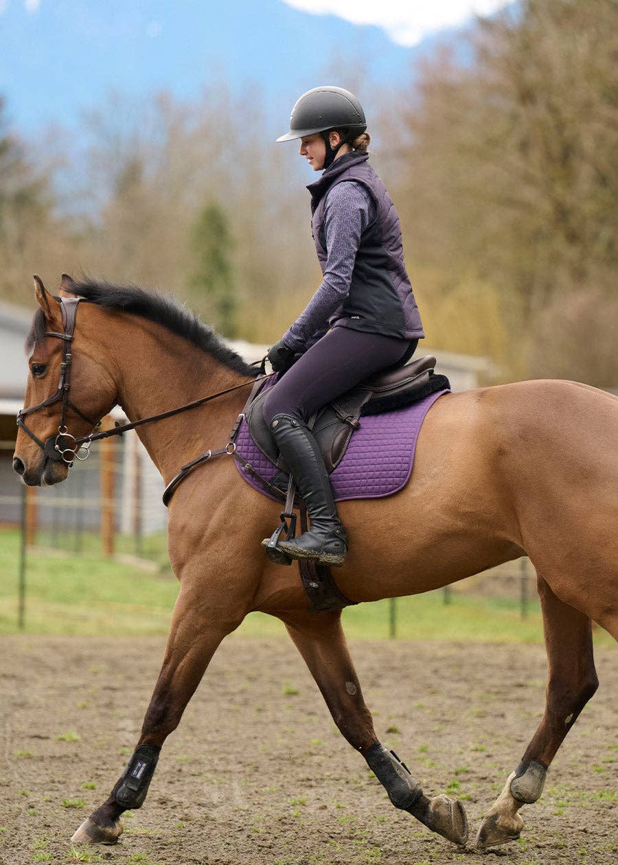 Snaffle Links Fleece Half Zip Riding Top - Riders Choice Supply Co