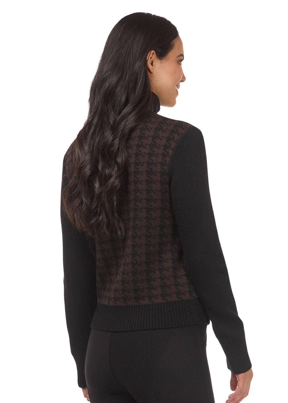 EQ Houndstooth Full Zip Sweater - Riders Choice Supply Co