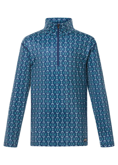 Kerrits Kids 1st Quarter Zip Fleece Tech Top