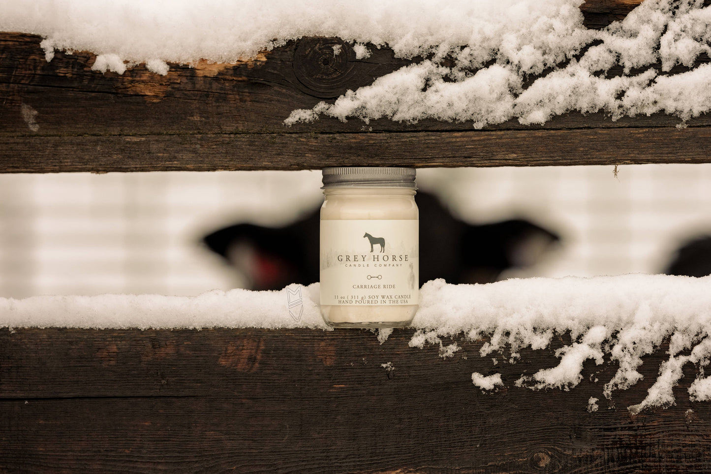 Carriage Ride Soy Candle - Holiday Collection