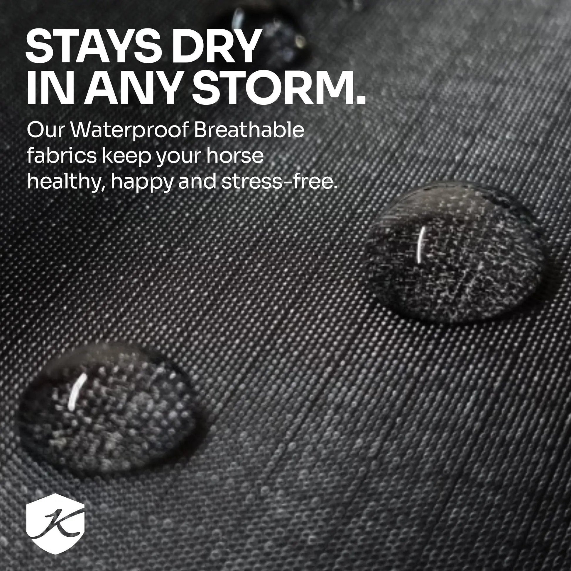 1200D Heavyweight 300g Horse Winter Turnout Blanket - Waterproof & Breathable - Riders Choice Supply Co