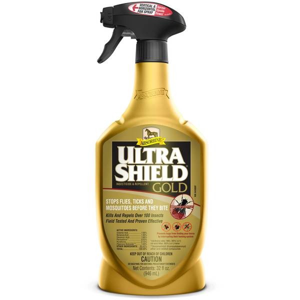 Absorbine Ultrashield Gold Insecticide Quart - Riders Choice Supply Co