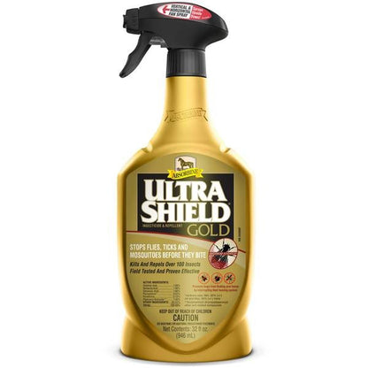 Absorbine Ultrashield Gold Insecticide Quart - Riders Choice Supply Co