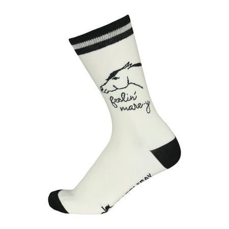Dapplebay Knit Crew Socks - Feelin Mare-y Natural - Riders Choice Supply Co