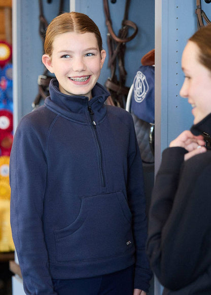 Kids Etched Equine Half Zip Sweatshirt - Riders Choice Supply Co