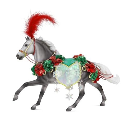 Breyer 2025 Holiday Horse Christmas in Bloom, 13"x11" - Riders Choice Supply Co
