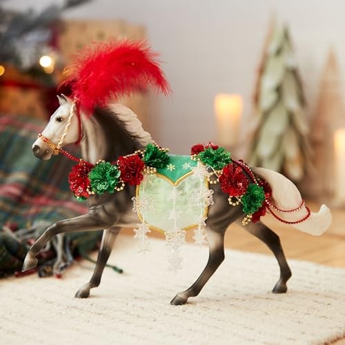 Breyer 2025 Holiday Horse Christmas in Bloom, 13"x11" - Riders Choice Supply Co