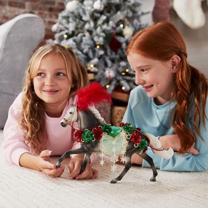 Breyer 2025 Holiday Horse Christmas in Bloom, 13"x11" - Riders Choice Supply Co