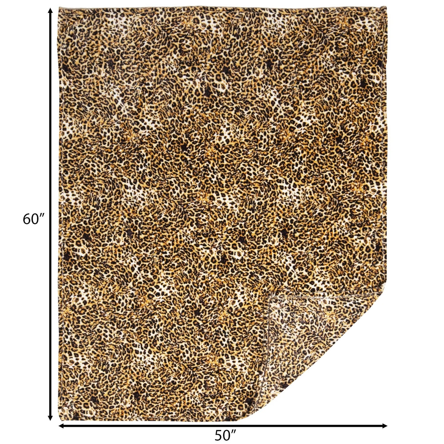 Leopard Travel Blanket